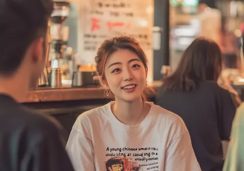 중국인 여친과 대화